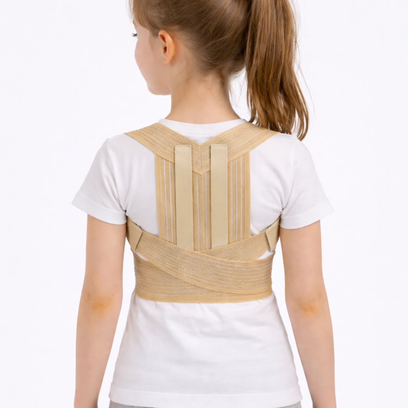 Корсет за кифоза со метални шини